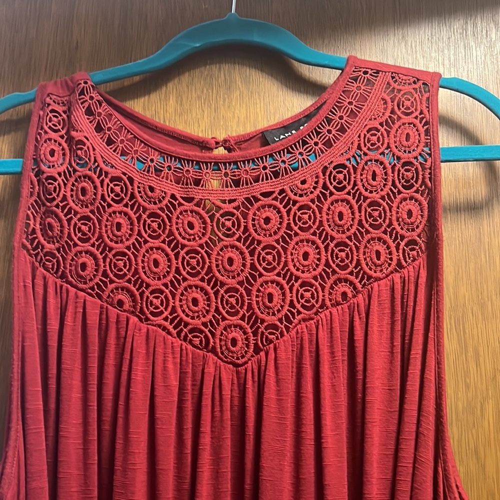 Lane Bryant crochet neck sundress size 18/20 - Picture 3 of 4